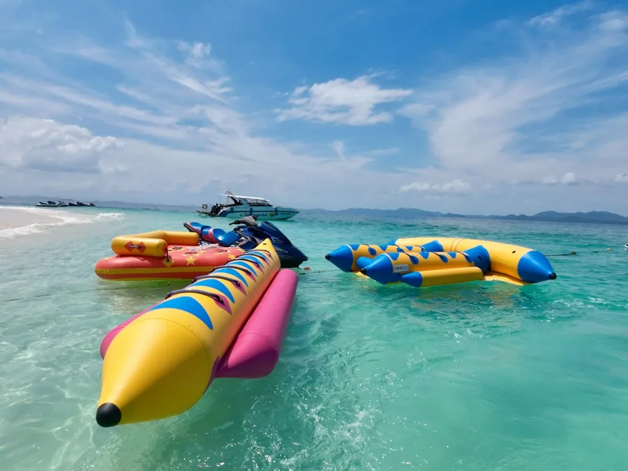 Banana Boat Sharing (per Orang) — Watersport di Gili Trawangan