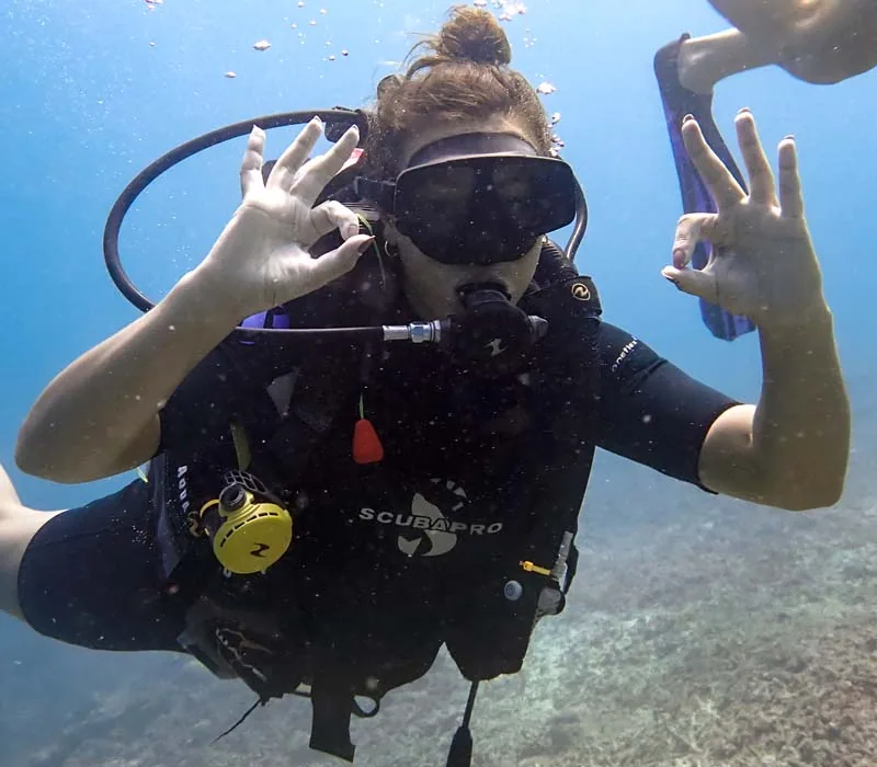 Discover Scuba Diving — First & Second Dive — Diving di Gili Trawangan