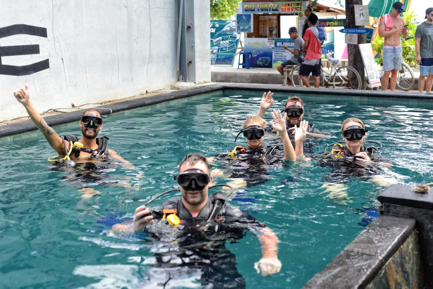 PADI Discover Scuba Diver — Diving di Gili Trawangan
