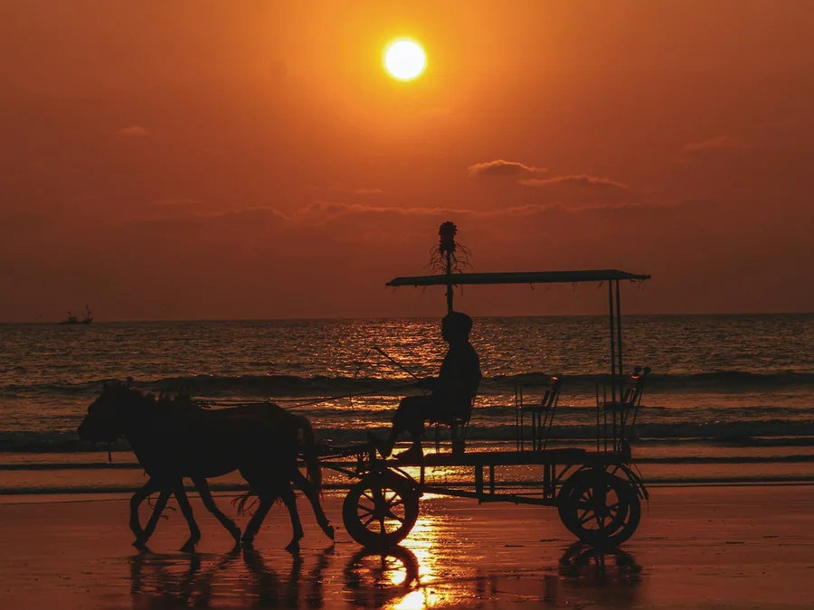 Horse Cart Island Trip 60 Menit — Horse Riding di Gili Trawangan