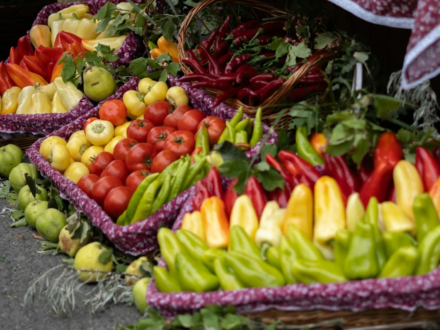 Fresh Market Basket Harian — Market di Gili Trawangan