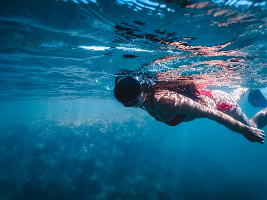 Snorkel Gear Premium + GoPro — Rent di Gili Trawangan